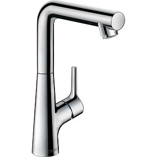 Змішувач для умивальника Talis S 210 з донним клапаном Chrome Hansgrohe (72105000)