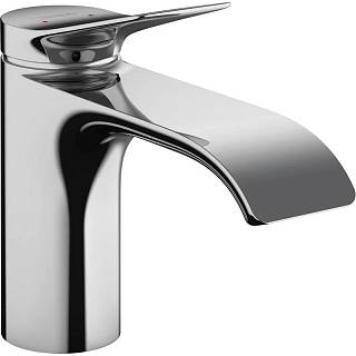 Змішувач для умивальника Vivenis 80 з донним клапаном Chrome Hansgrohe (75010000)