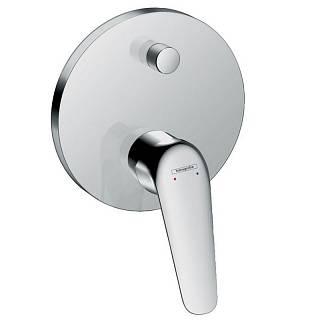 Смеситель для ванной Novus скрытого монтажа в комплекте с Ibox,  Chrome Hansgrohe (71045180)