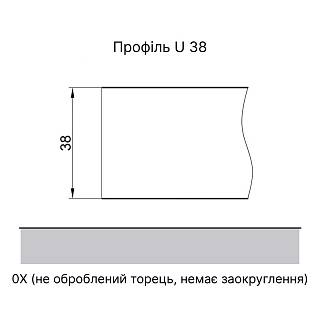 Мебельная плита Luxeform W309 - 0X Меланж 3050х900х38мм