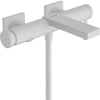 Смеситель для ванны Tecturis E Matt White Hansgrohe (73420700)