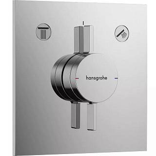 Змішувач прихованого монтажу DuoTurn E на 2 функції Chrome Hansgrohe (75417000)