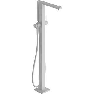 Змішувач для ванни підлоговий Tecturis E Matt White Hansgrohe (73445700)