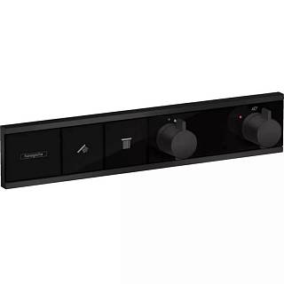 Термостат RainSelect Matt Black Hansgrohe (15380670)