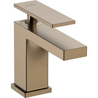 Смеситель для умывальника Tecturis E 80 CoolStart Brushed Bronze Hansgrohe (73002140)
