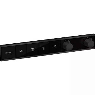 Термостат RainSelect,  Matt Black Hansgrohe (15382670)
