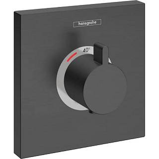 Термостат скрытого монтажа ShowerSelect High Flow Brushed Black Chrome Hansgrohe (15760340)