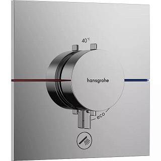 Термостат ShowerSelect Comfort E HighFlow на 1 функцию Chrome Hansgrohe (15575000)