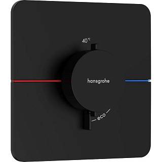 Термостат скрытого монтажа ShowerSelect Comfort Q HighFlow Matt Black Hansgrohe (15588670)