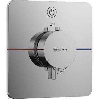 Термостат скрытого монтажа ShowerSelect Comfort Q на 1 функцию Chrome Hansgrohe (15581000)