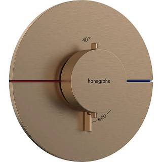 Термостат скрытого монтажа ShowerSelect Comfort S HighFlow Brushed Bronze Hansgrohe (15559140)