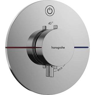Термостат скрытого монтажа ShowerSelect Comfort S на 1 функцию Chrome Hansgrohe (15553000)