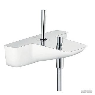 Смеситель для ванны PuraVida White/Chrome Hansgrohe (15472400)