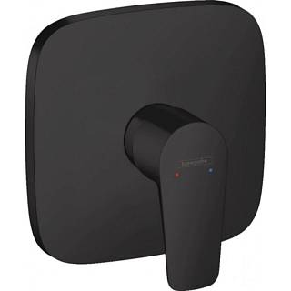 Смеситель для душа скрытого монтажа Talis E Matt Black Hansgrohe (71765670)