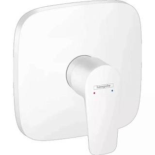 Смеситель для душа скрытого монтажа Talis E Matt White Hansgrohe (71765700)
