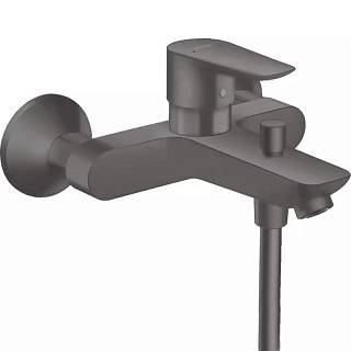 Смеситель для ванны Talis E Brushed Black Chrome Hansgrohe (71740340)