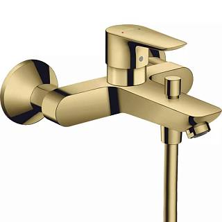 Смеситель для ванны Talis E Polished Gold Optic Hansgrohe (71740990)