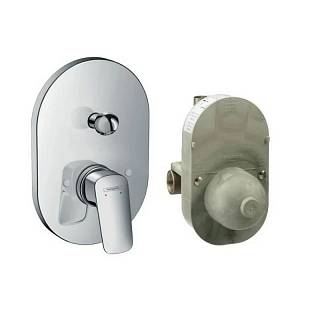 Смеситель для ванной Logis Chrome Hansgrohe (71409000)
