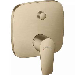 Смеситель для ванны и душа Talis E скрытого монтажа Brushed Bronze Hansgrohe (71745140)