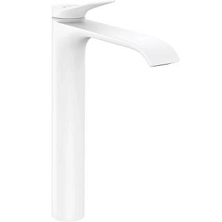 Смеситель для умывальника Vivenis 250 с донным клапаном pop-up,  Matt White Hansgrohe (75040700)