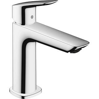 Змішувач для умивальника Logis 110 з донним клапаном push-open,  Chrome Hansgrohe (71252000)