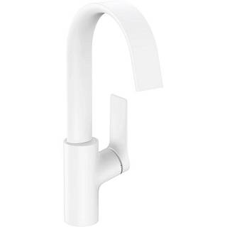 Змішувач для умивальника Vivenis 210 з донним клапаном pop-up Matt White Hansgrohe (75030700)