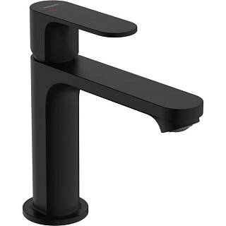 Змішувач Rebris S 110 Coolstart EcoSmart+ із д/к pop-up,  Matt Black Hansgrohe (72588670)