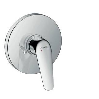 Змішувач для душа Novus 1jet mini прихованого монтажу Chrome Hansgrohe (71067000)