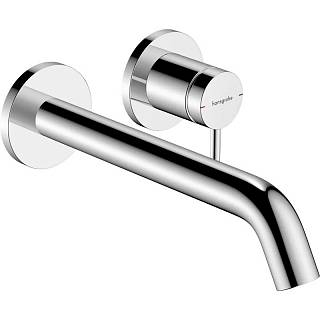 Змішувач Tecturis S 225 для умивальника зі стіни Chrome Hansgrohe (73351000)