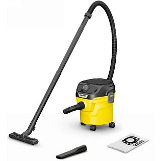 Пылесос профессиональный KWD 1W V-12/2/18,  1000Вт,  контейнер 12л,  3.58кг,  Karcher