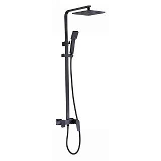 Душевая система AquaFlex Black Fabiano