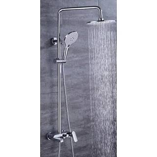 Душевая система AquaFocus Chrome Fabiano