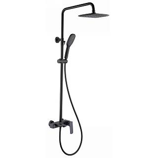 Душевая система AquaTic Black Fabiano