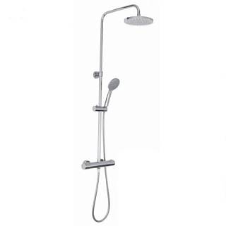 Душова система Birillo Cold з термостатом,  хром (ZCOL643CR) Paffoni