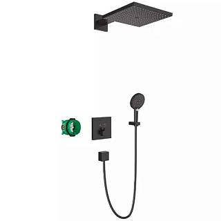 Душевой комплект Hansgrohe Raindance E/ShowerSelect E 7в1 Matt Black Hansgrohe (27939670)