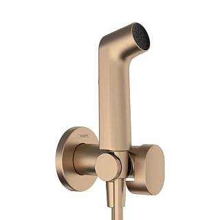 Комплект гігієнічного душу Hansgrohe S EcoSmart Brushed Bronze Hansgrohe (29232140)