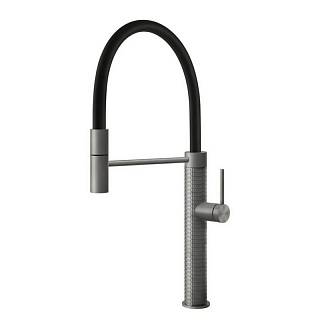 Змішувач для кухні 316 FLESSA,  Steel Brushed Gessi (60012239)