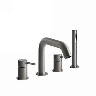 Змішувач для ванни 316,  Steel Brushed Gessi (54037-239)