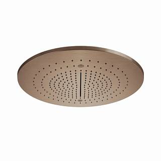 Верхний душ 500 мм,  Copper Brushed PVD Gessi (57975-708)