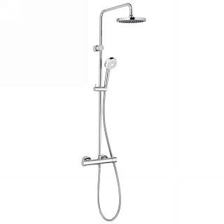 Душевая система с термостатом LOGO NEO DUAL SHOWER SYSTEM DN 15 KLUDI