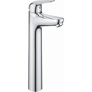 Смеситель для раковины QuickFixSwift XL дл. излива - 116мм,  неповоротный,  1 рычаг,  хром Grohe