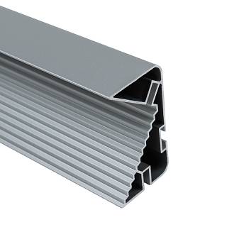 Профіль GOLA горизонтальний LED Ferro Fiori,  L=4100 мм,  type L/С,  алюміній