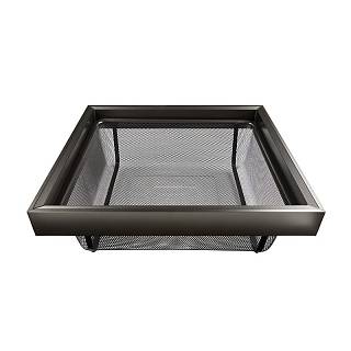 Корзина для белья металлическая сетка 561-595мм Muller ONYX