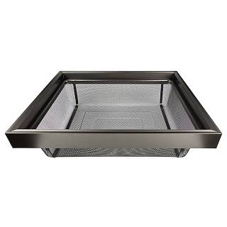 Корзина для белья металлическая сетка  661-695мм Muller ONYX