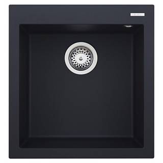 Мийка граніт Q 102 on top nero 40 ELLECI