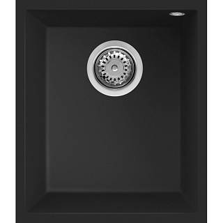 Мойка гранит Q 100 under top Black k86 ELLECI
