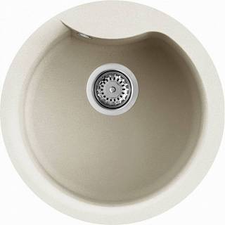 Мийка граніт Ego Round bianco antico 62 ELLECI