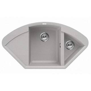 Мойка гранит Easy Corner aluminium 79 ELLECI