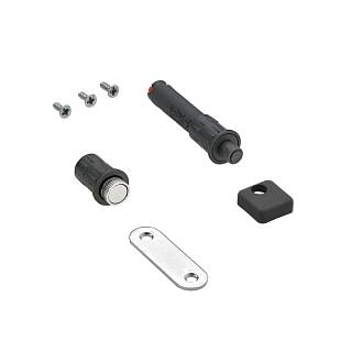 Магнитный фиксатор дизайнерский антрацит для Push to move,  Wing Line L (9266241) Hettich