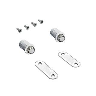 Магнитный фиксатор дизайнерский серо-белый для Pull to move,  Wing Line L (9266244) Hettich